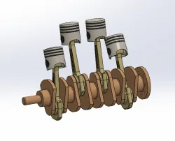 Four Cylinder Engine