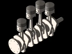 Four Cylinder Engine