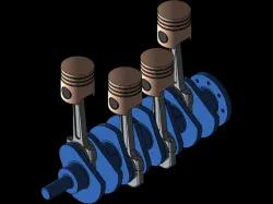 Four cylinder engine