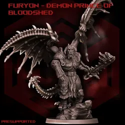 Furyon - Demon prince of bloodshed - PRESUPPORTED kit