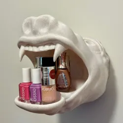 Gargoyle Head Shelf
