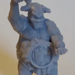 Gore-geous Carnival Axe and ball Clown ogre