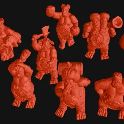 Gore-geous Carnival Ogre Clowns