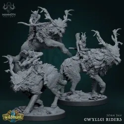 Gwyllgi Riders Warband - Wolf Riders