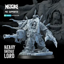 Heavy dredge lord, multipart set (pre-supported)
