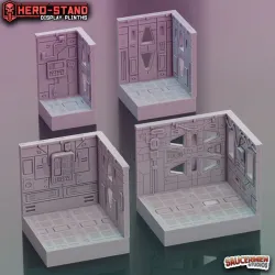 Hero-Stand Display Plinths – Starcruiser (Square)