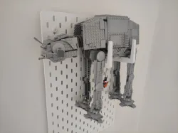 Ikea Skadis hanger for LEGO 75288 (AT-AT)