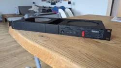 Improved Thinkcentre Tiny 1U Rack