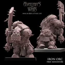 Iron Orc free miniature