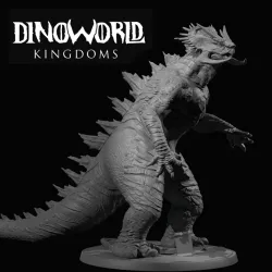 Kaiju ceratopsia monster