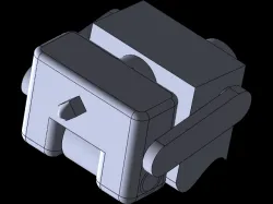Knee prosthesis part