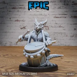 Kobold Tribe Bard / Draconic Lizard Warrior / Dragon Servant Beast / Dragonkin Creature / Evil Kobolds Army