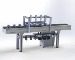 Leakage testing machine