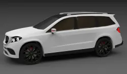 Mercedes-Benz GLS CATIA V5 Imagine & Shape
