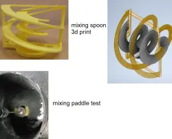Mixing spoon 3d print