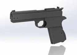 MK2 sheet metal self-loading pistol