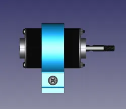Motor Mounting Bracket for the XD-3420 24 VDC Electric Motor