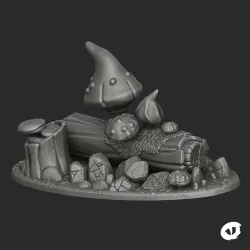 Mushroom Forest Scatter