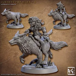 Mystic Fox Rider - D (Deeproot Lurikeens)