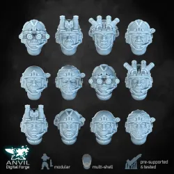 NATO Special Forces Heads - Anvil Digital Forge