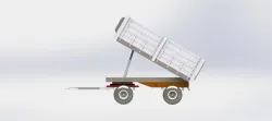O2 Tipping Trailer Remorque