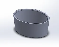 Oval Soap Box Mold