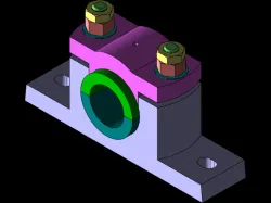 Plumber Block CAD