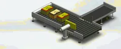 Product sorting conveyor