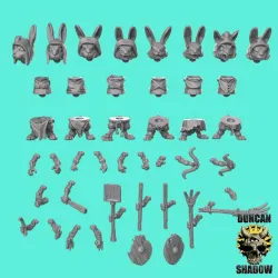Rabbit Folk Farmers Multipart Kit (Pre Supported)