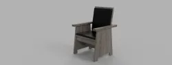 Reclaimed Lumber Arm Chair