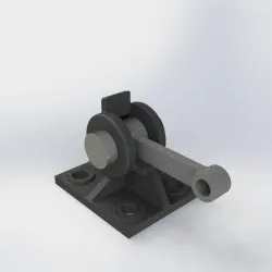 Rocking Arm - CAD Exercise Drawing Project 2