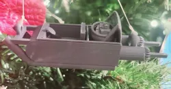 Santa's Super Sleigh Ornament