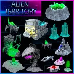 Sci-fi LEDS Vol. 1 - Alien Territory Set