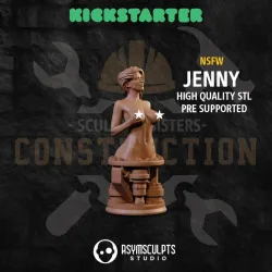 Sculpted Sisters: Construction Edition - Jenny BUST