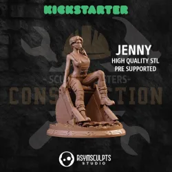Sculpted Sisters: Construction Edition - Jenny SFW