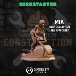 Sculpted Sisters: Construction Edition - Mia SFW