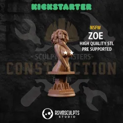 Sculpted Sisters: Construction Edition - Zoe BUST
