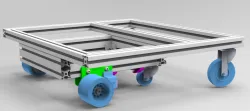 Scuttle Robot 100k with Frame
