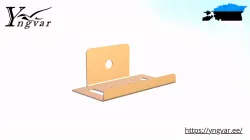 Sheet Metal Cutting and Bending Drawing