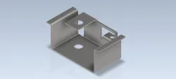 Sheet metal practice 65 /Practica chapa metálica 65/ Autodesk Inventor Pro