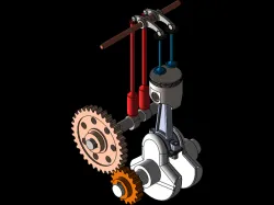 single cylinder engine