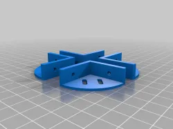Small desk drawer corner support