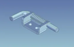 Small Spring Bolt Latch