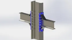 SolidWorks Weldments Steel Structure