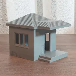 Soviet Military Outpost - Guard House - Zona Alfa Wargaming Terrain