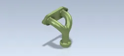 Studycadcam 3D CAD Exercise 639/ Double Manifold with flange/ Colector Doble con Brida/ Autodesk Inventor Pro