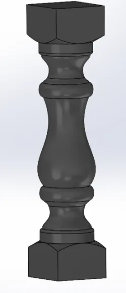 Table leg