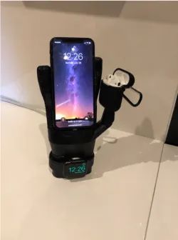 The Handy Charger - 3 in 1 Bedside Device Mount