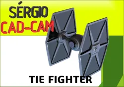 Tie Fighter - Star Wars - Sérgio CAD CAM