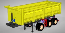 TIP TRAILER WITH FC CYLINDER